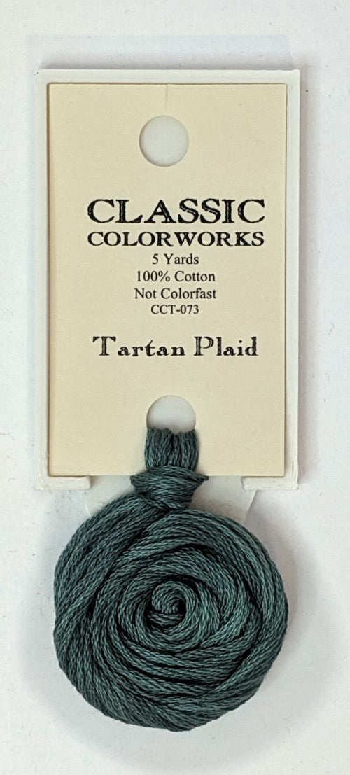073 Tartan Plaid | 6 Strand Embroidery Floss by Classic Colorworks