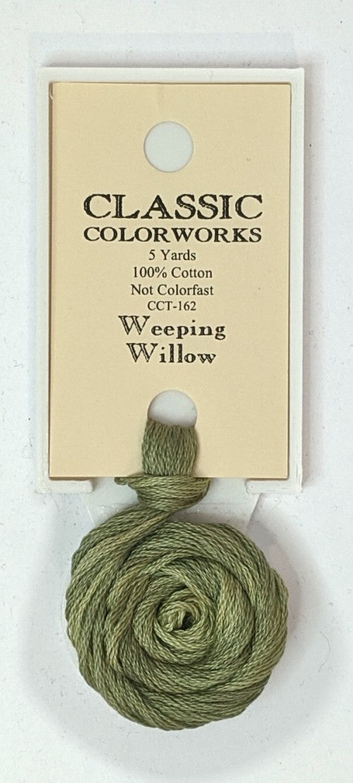162 Weeping Willow | 6 Strand Embroidery Floss by Classic Colorworks