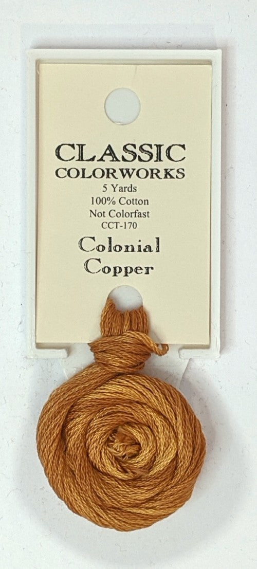 170 Colonial Copper | 6 Strand Embroidery Floss by Classic Colorworks