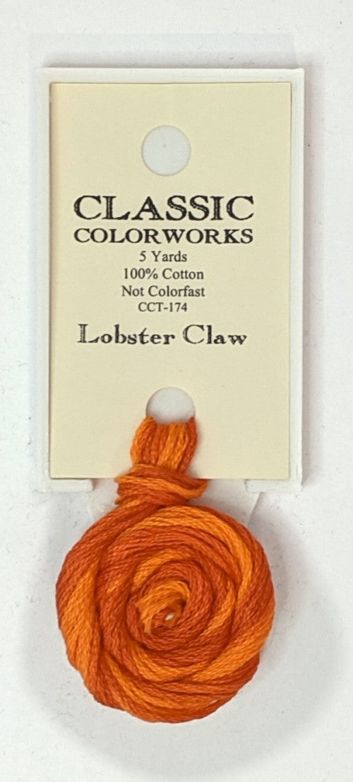 174 Lobster Claw | 6 Strand Embroidery Floss by Classic Colorworks
