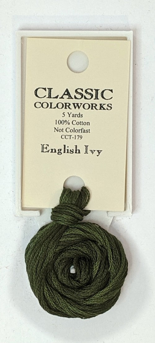 179 English Ivy | 6 Strand Embroidery Floss by Classic Colorworks