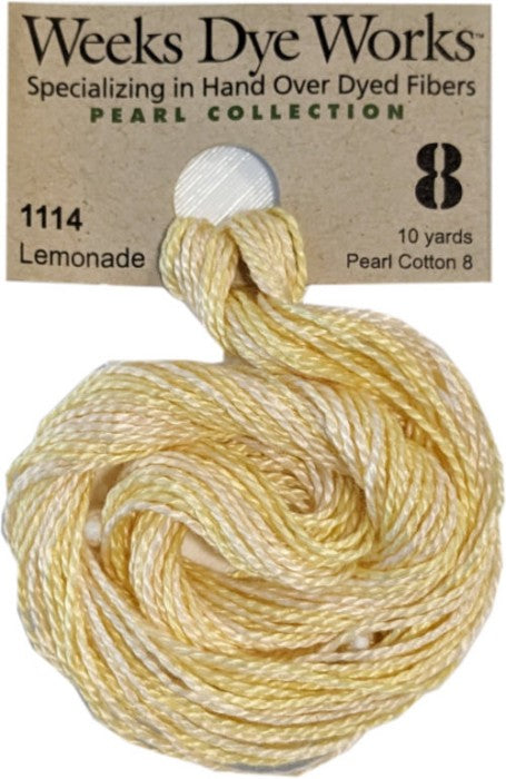 1114-Lemonade | Weeks Dye Works Pearl Cotton #8