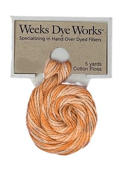 1131 Peach | Weeks Dye Works 6 Strand Floss