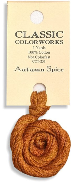 251 Autumn Spice | 6 Strand Embroidery Floss by Classic Colorworks