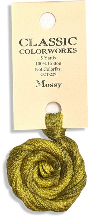 229 Mossy | 6 Strand Embroidery Floss by Classic Colorworks