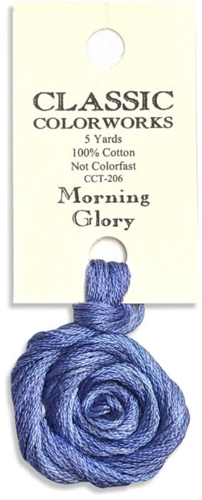 206 Morning Glory | 6 Strand Embroidery Floss by Classic Colorworks