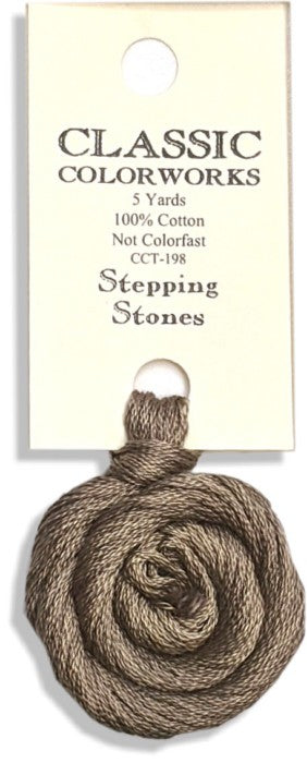 198 Stepping Stones | 6 Strand Embroidery Floss by Classic Colorworks
