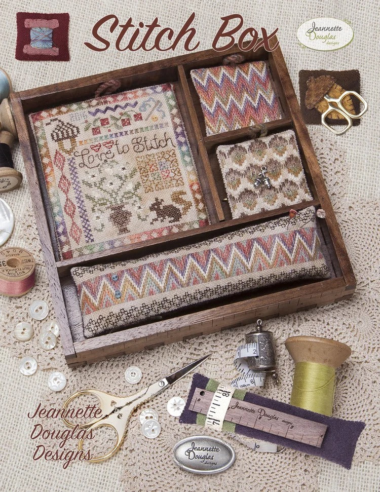 Stitch Box by Jeannette Douglas Designs
