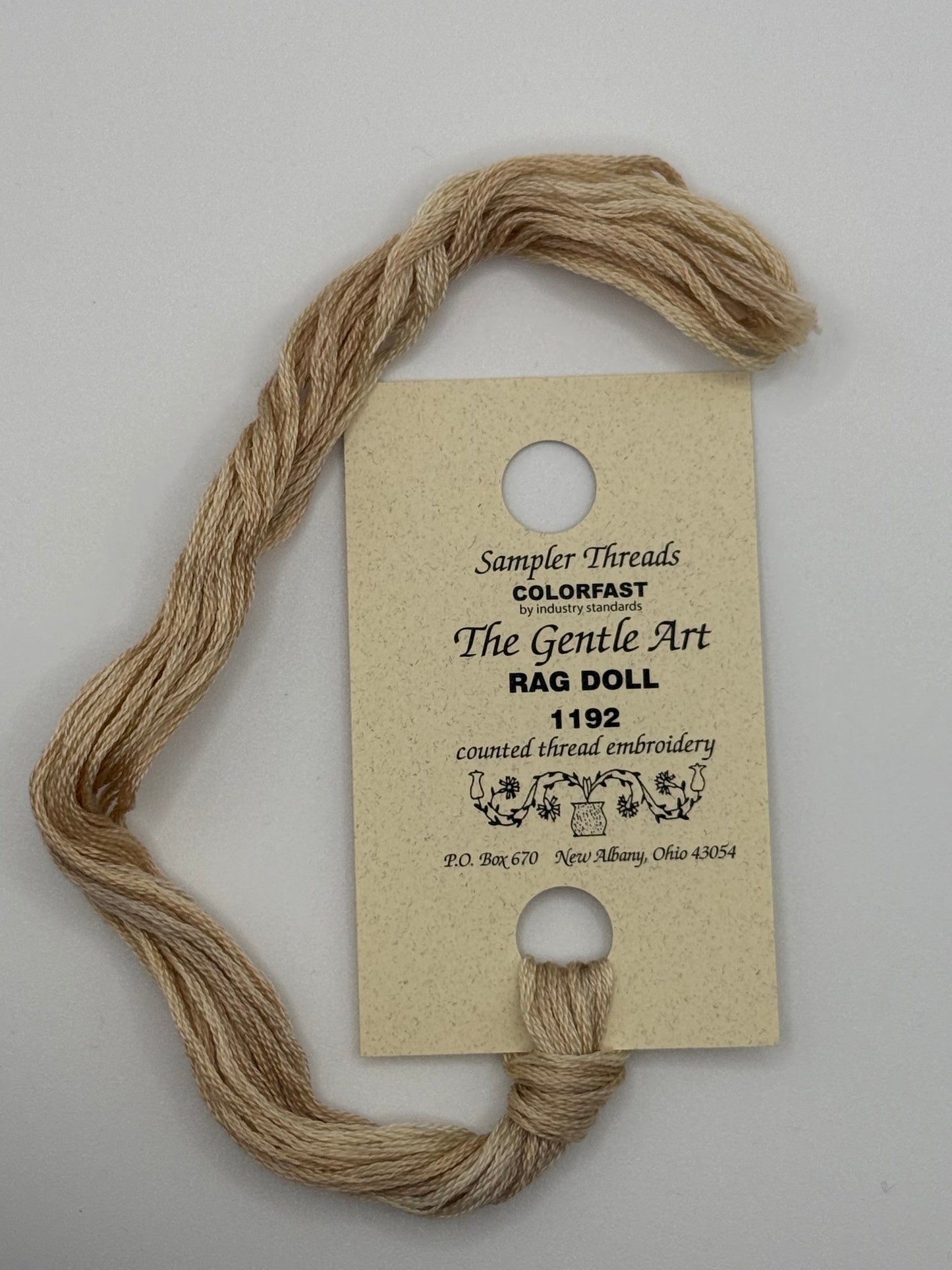 1192 Rag Doll | 6 Strand Embroidery Floss by The Gentle Art