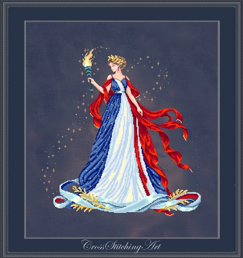 Gloria by Cross Stitching Art