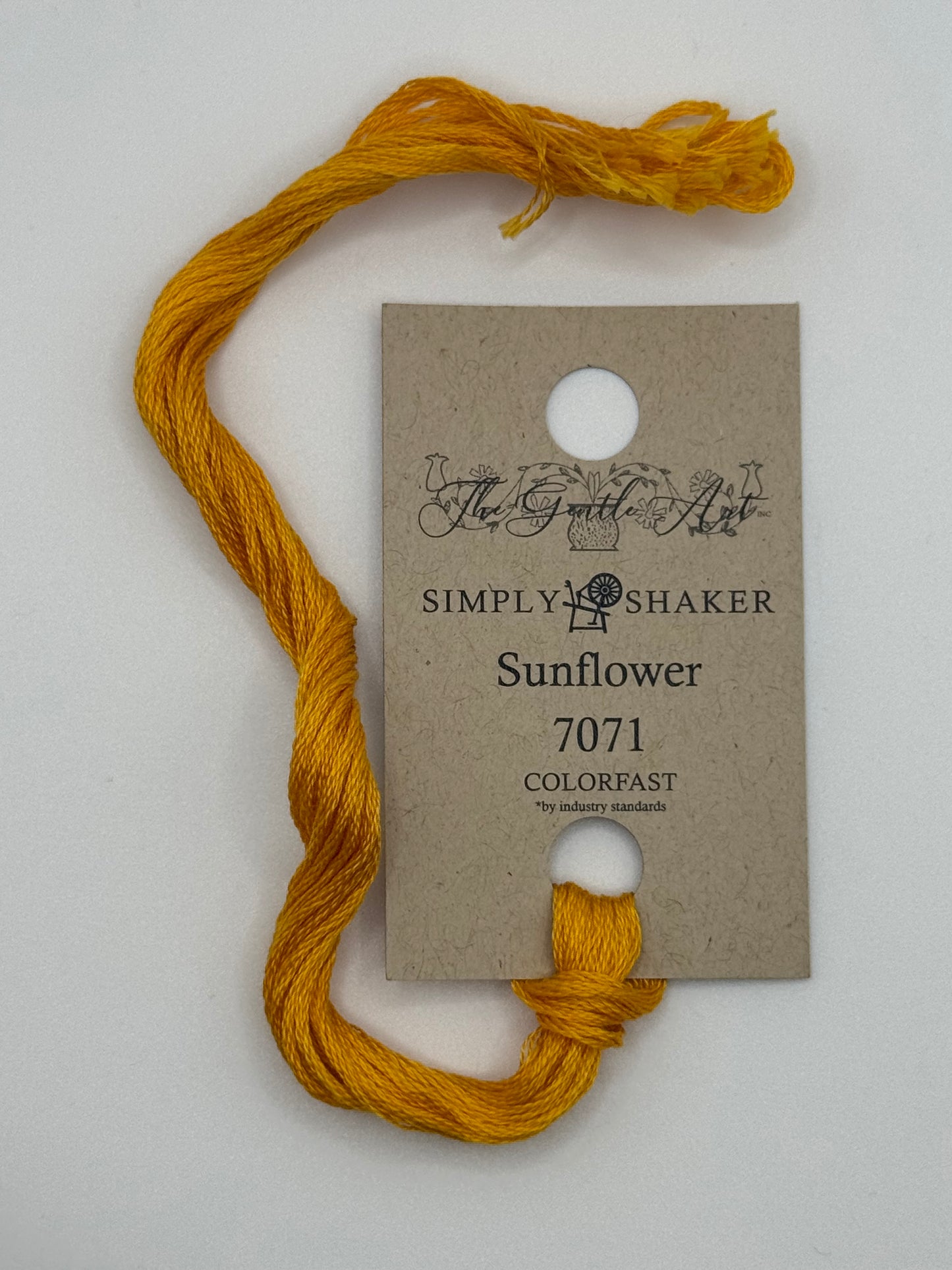 7071 Sunflower | 6 Strand Embroidery Floss by The Gentle Art