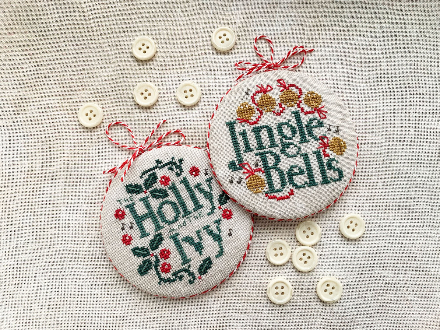 *Preorder* Joyful Christmas Ornaments 2026 by Stitches by Ethel
