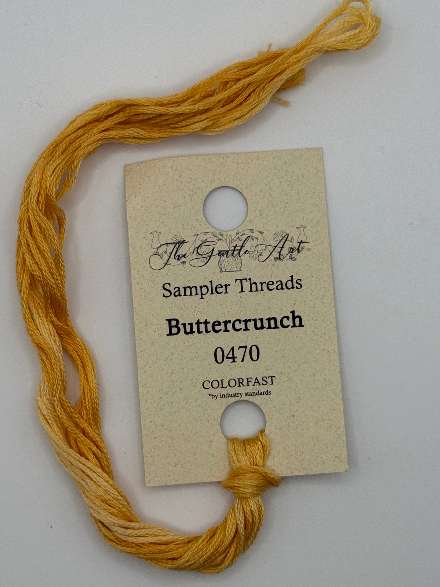 0470 Buttercrunch | 6 Strand Embroidery Floss by The Gentle Art