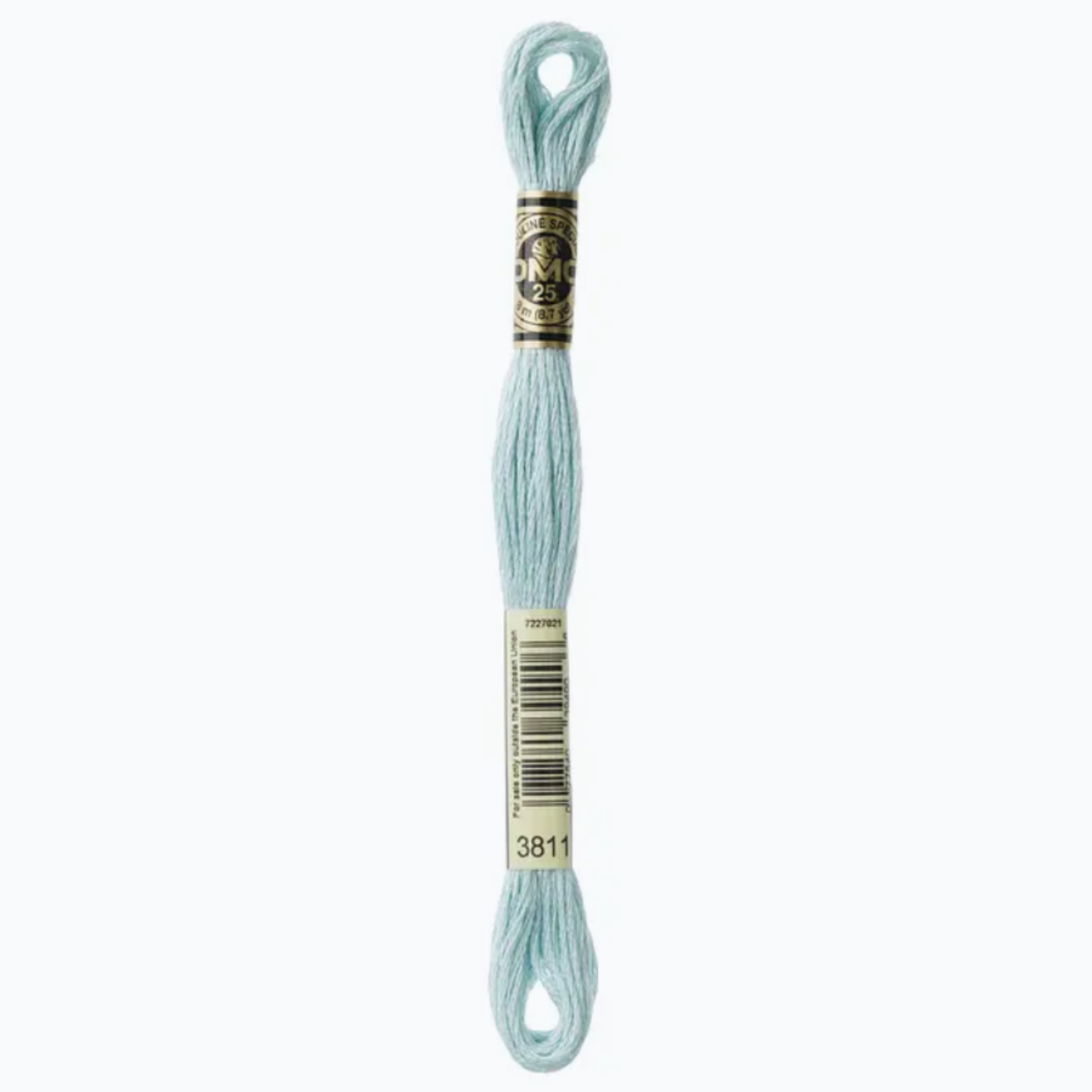 DMC 6 Strand Cotton Embroidery Floss #3811 - Turquoise Very Light