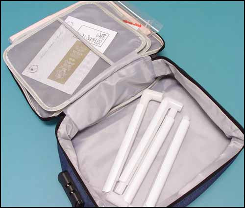 ✓ 3 Layer Project Tote Bag with Lock