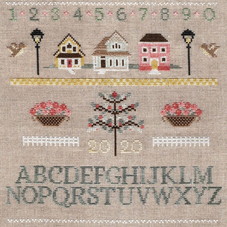 Peachtree Park Sampler by Sweet Wing Studio