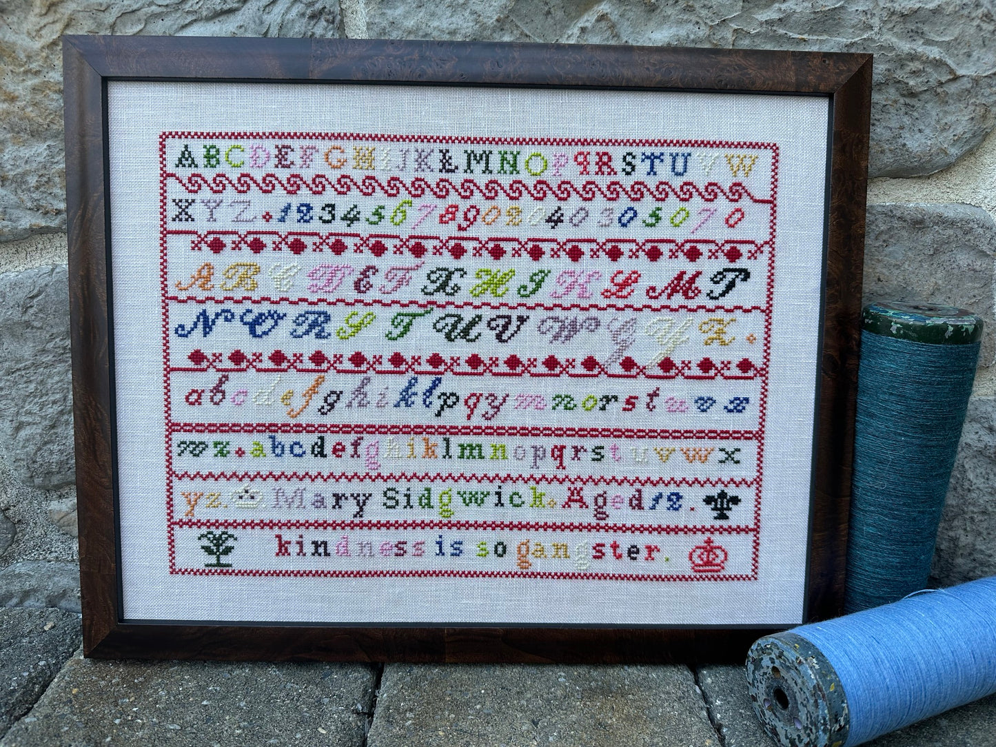 Mary Sidgwick by Rebel Stitcher for Needlework Marketplace