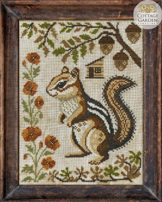 The Chipmunk by Cottage Garden Samplings