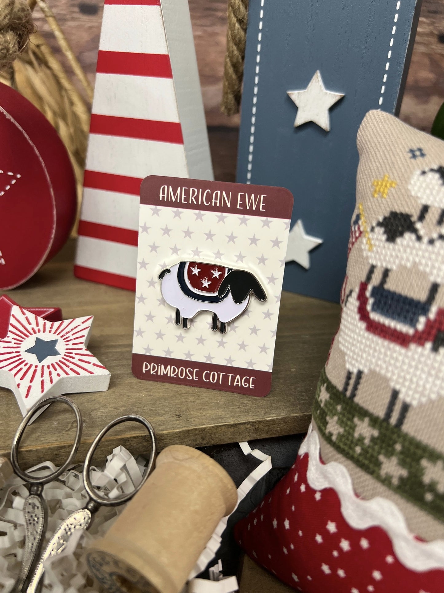 *Preorder* American Ewe Needle Minder by Primrose Cottage
