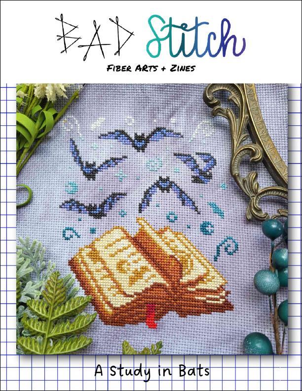 A Study in Bats by BAD Stitch Needlework
