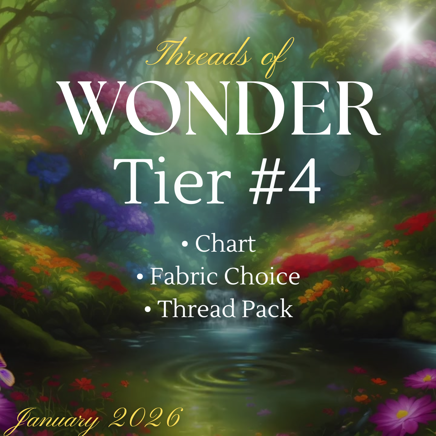 Threads of Wonder January: Tier #4