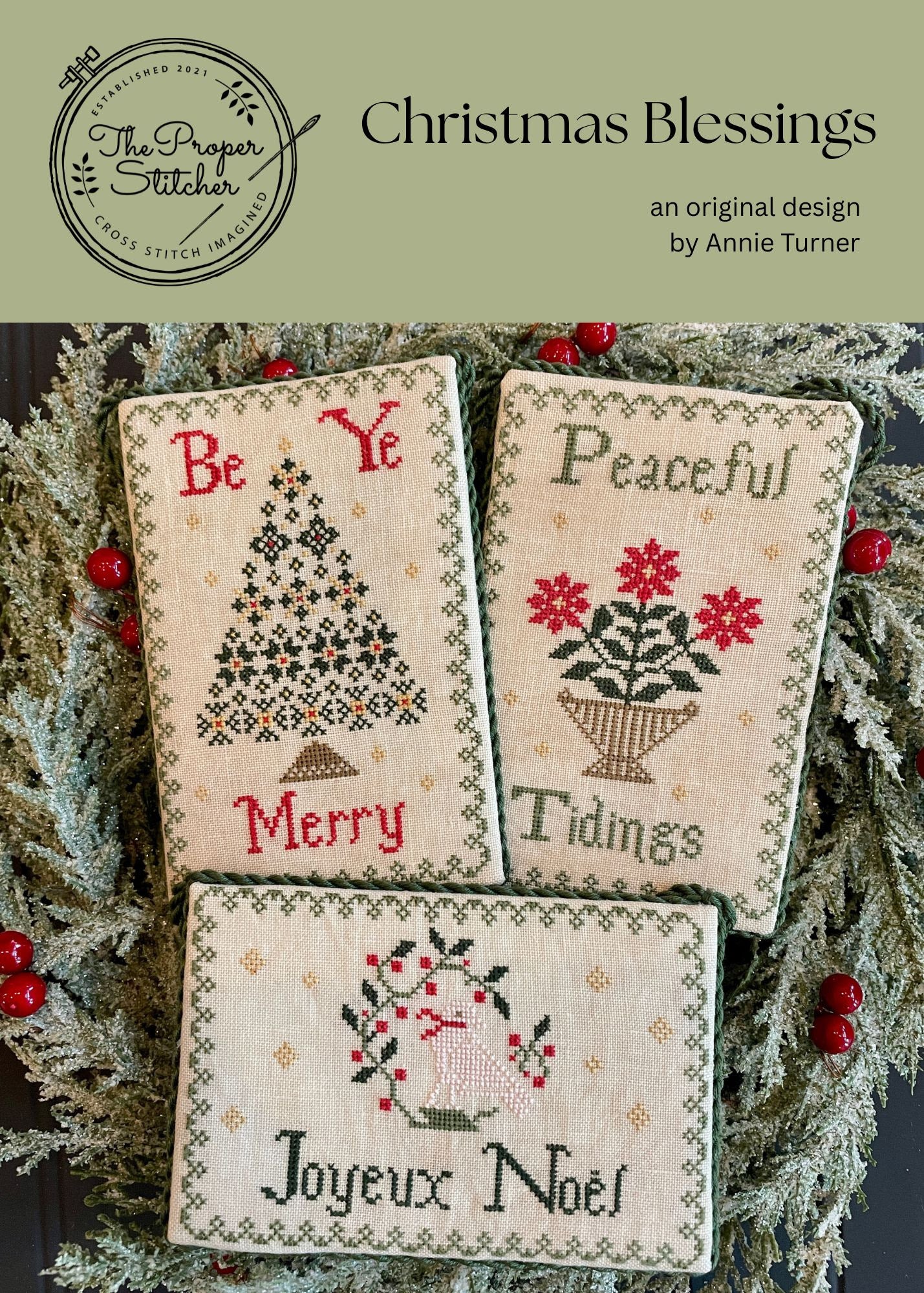 Christmas Blessings by The Proper Stitcher