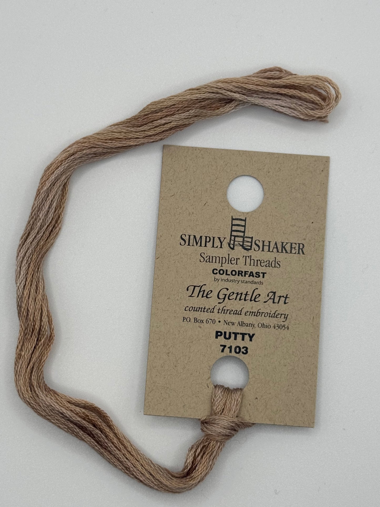 7103 Putty | 6 Strand Embroidery Floss by The Gentle Art