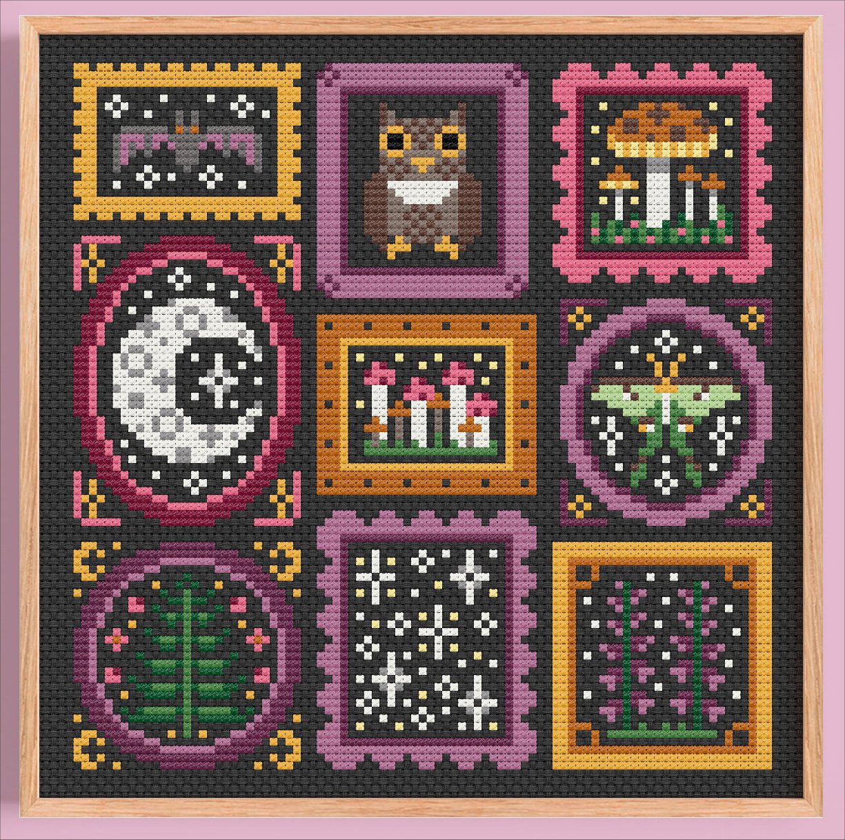Mini Frames: Night by Una Buena Pieza