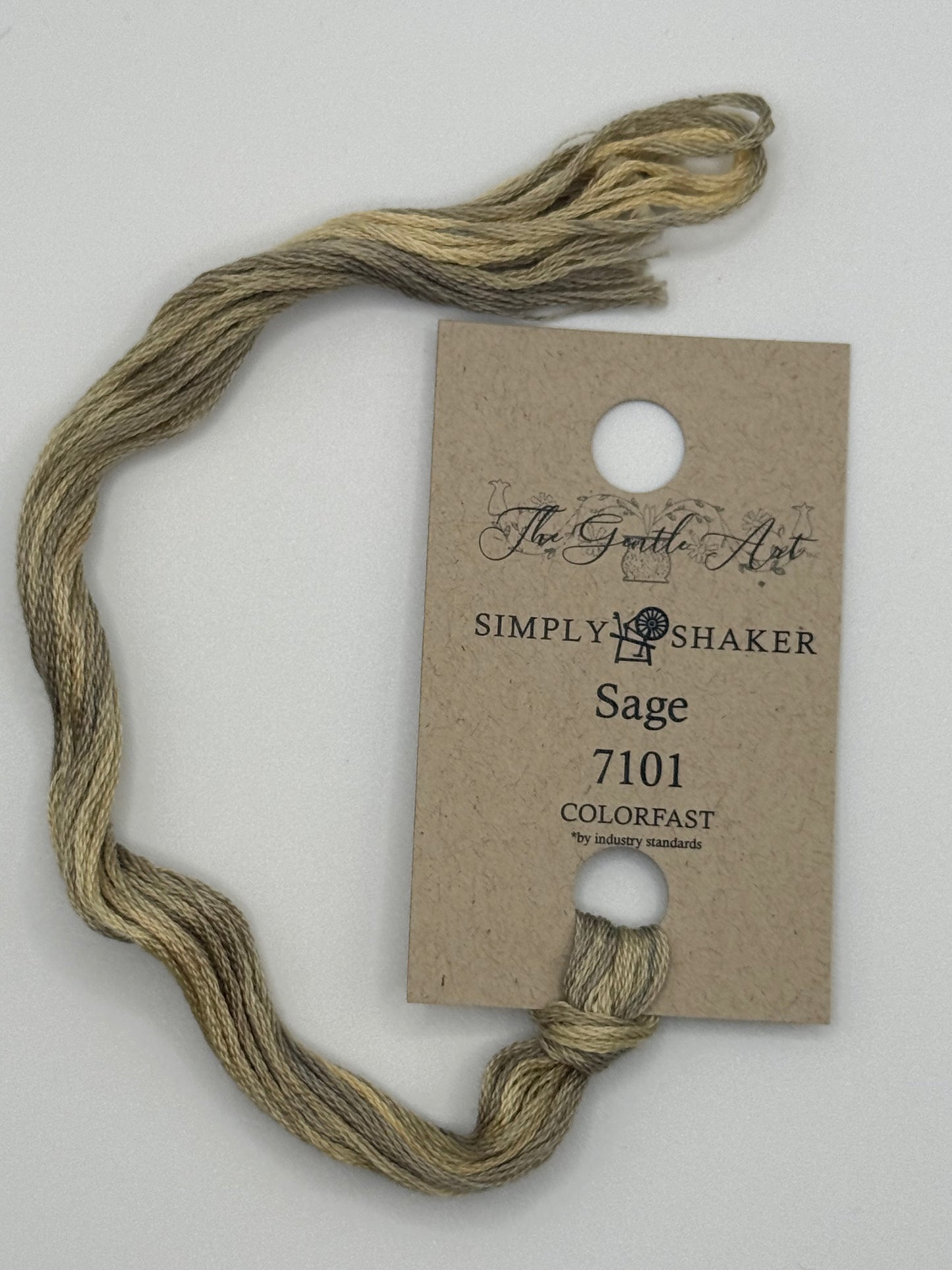 7101 Sage | 6 Strand Embroidery Floss by The Gentle Art