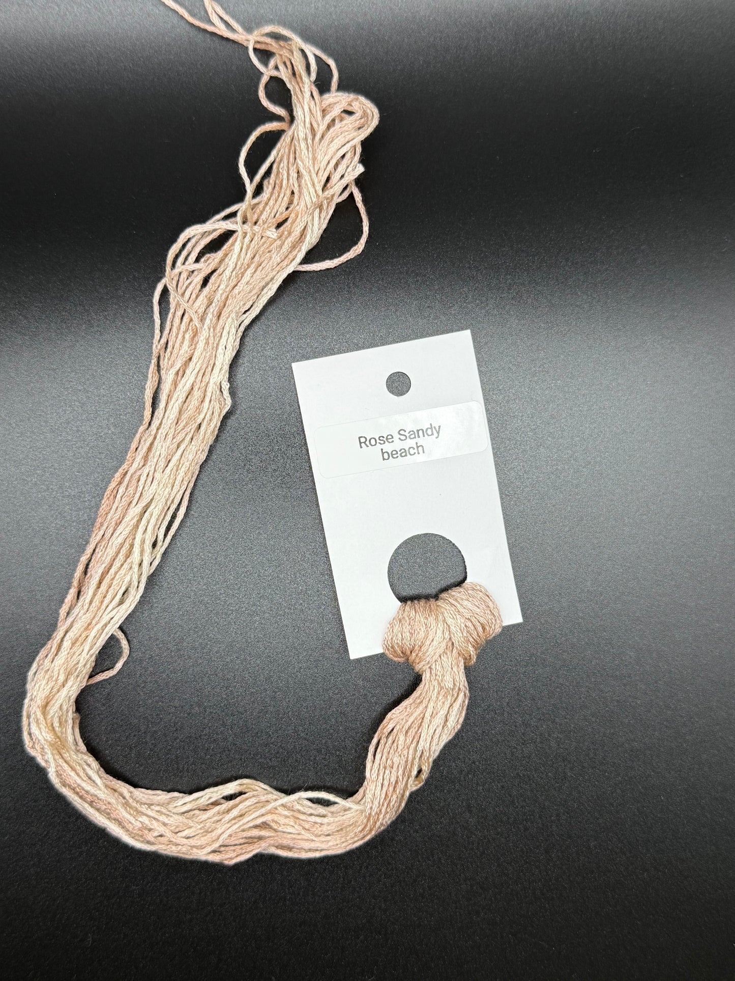 Rose Sandy Beach Silk Thread by Mo's Sale