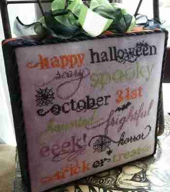 *Preorder* Halloween Jumble by White Lyon Needleart