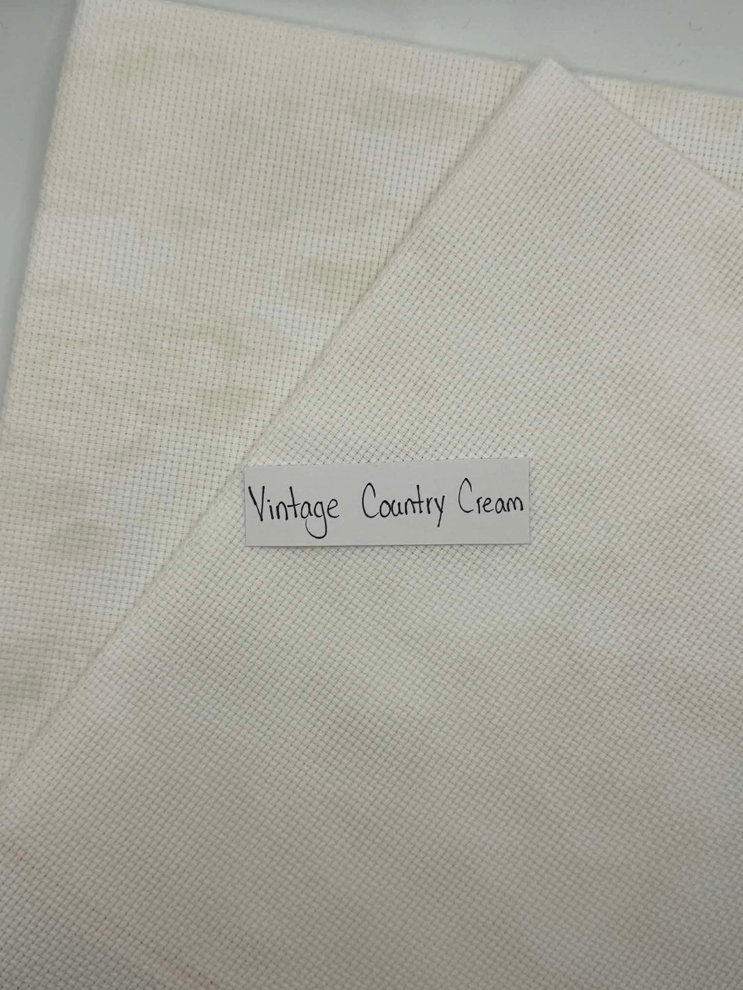 "Vintage Country Cream" Cross Stitch Fabric by Zweigart-Cross Stitch-Zweigart-Millennial Fabrics