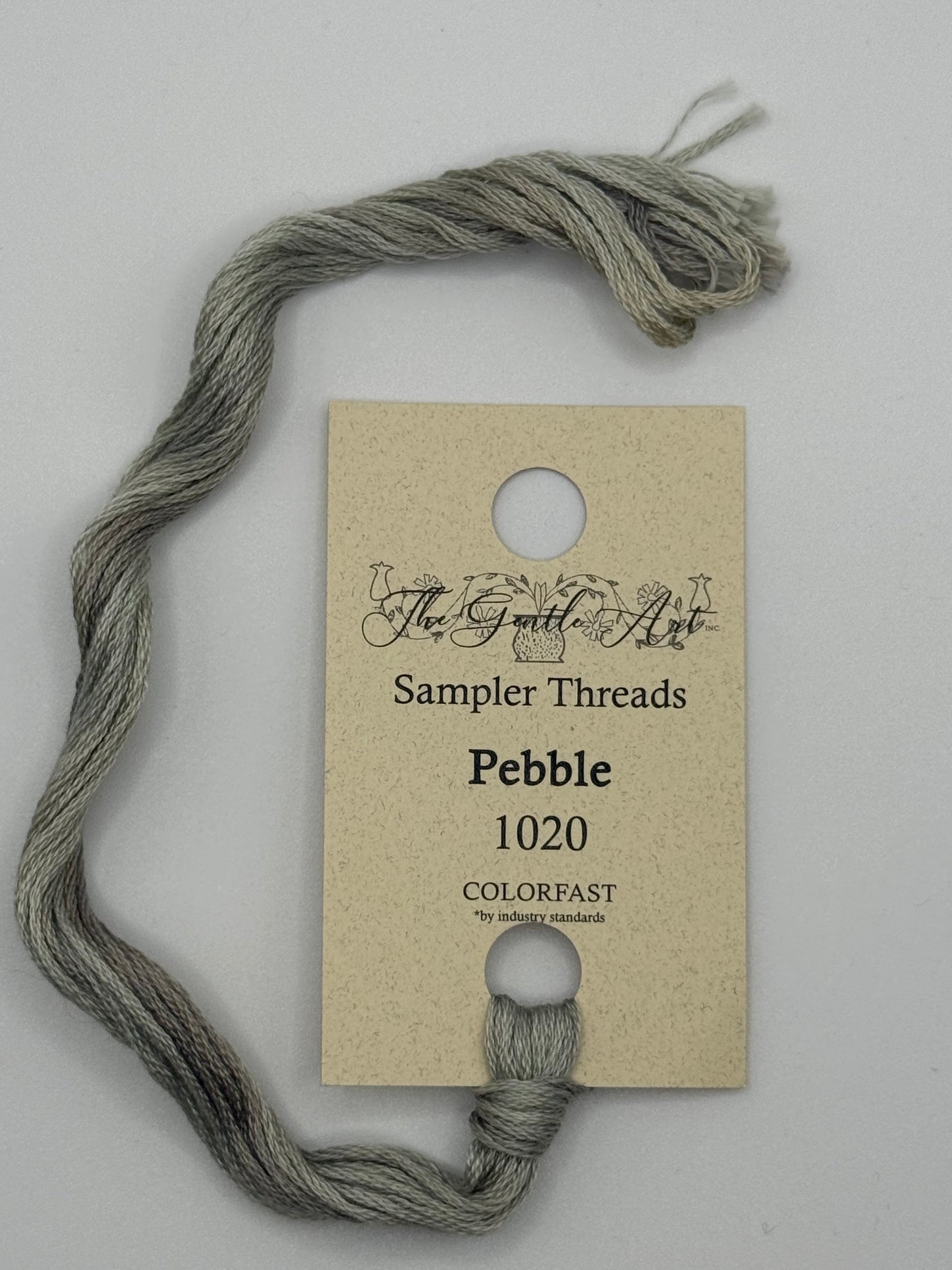 1020 Pebble | 6 Strand Embroidery Floss by The Gentle Art