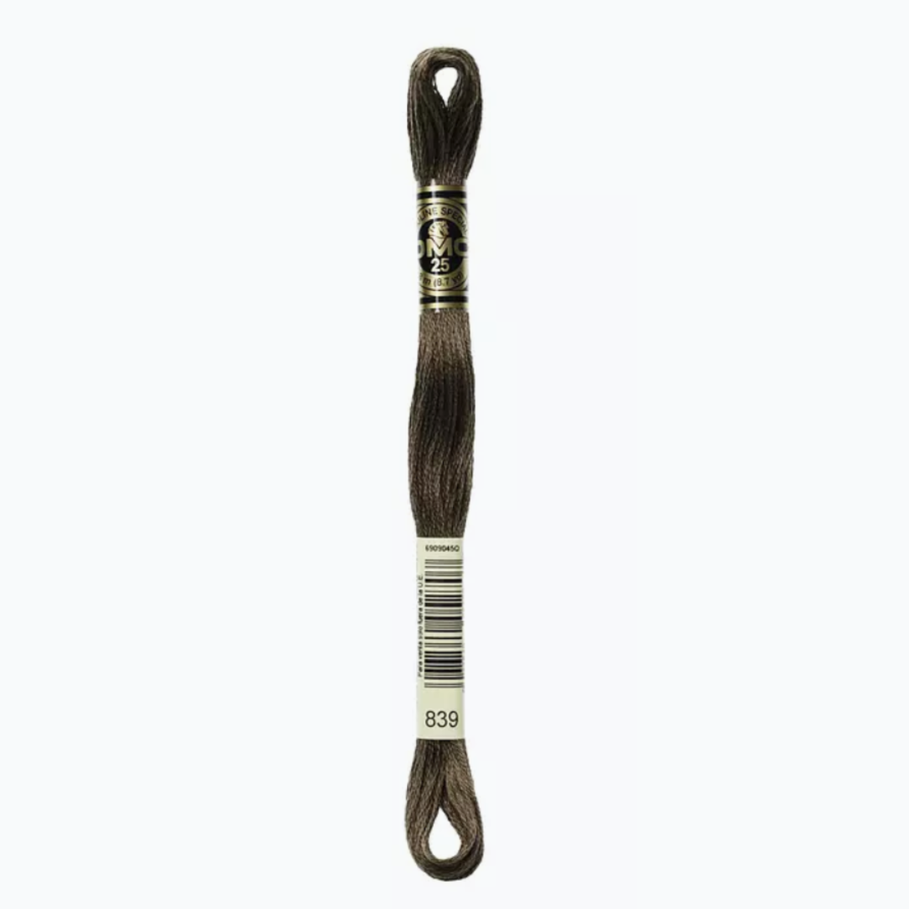DMC 6 Strand Cotton Embroidery Floss #839 - Beige Brown Dark