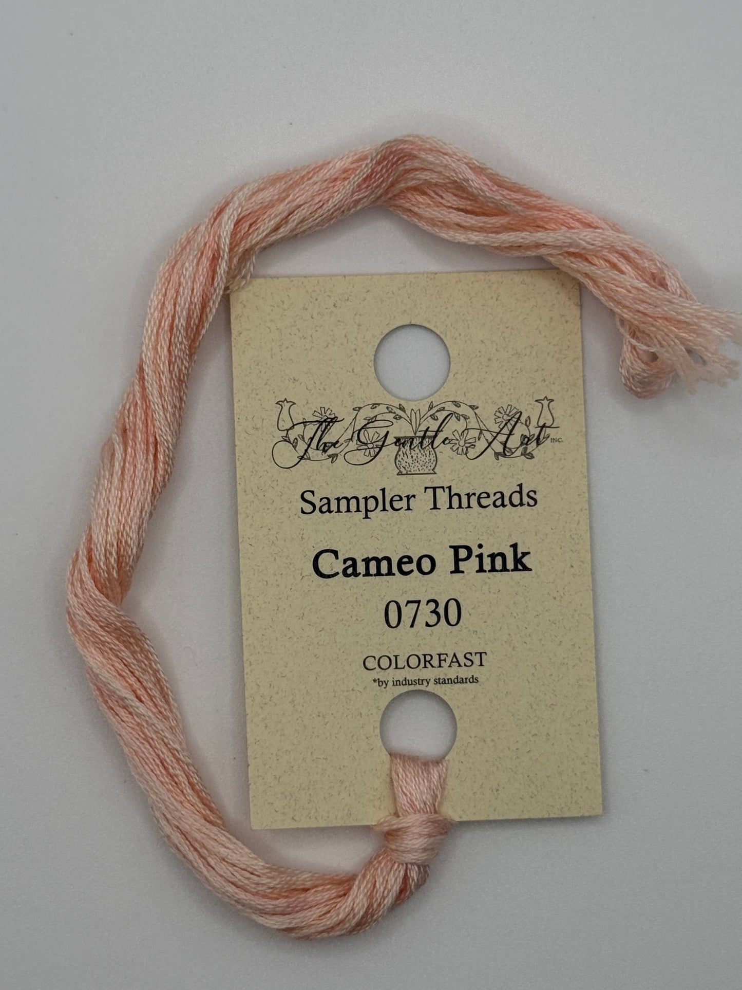 0730 Cameo Pink | 6 Strand Embroidery Floss by The Gentle Art