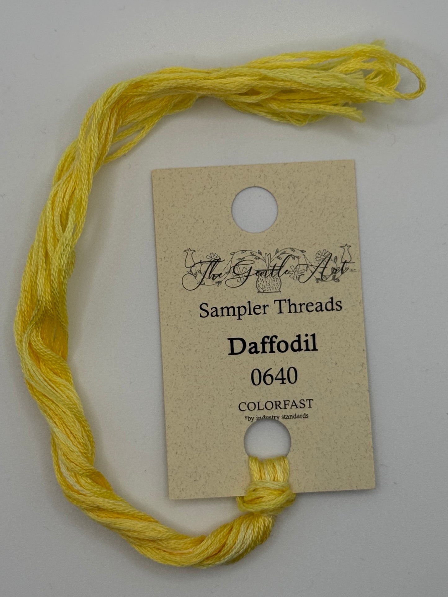 0640 Daffodil | 6 Strand Embroidery Floss by The Gentle Art