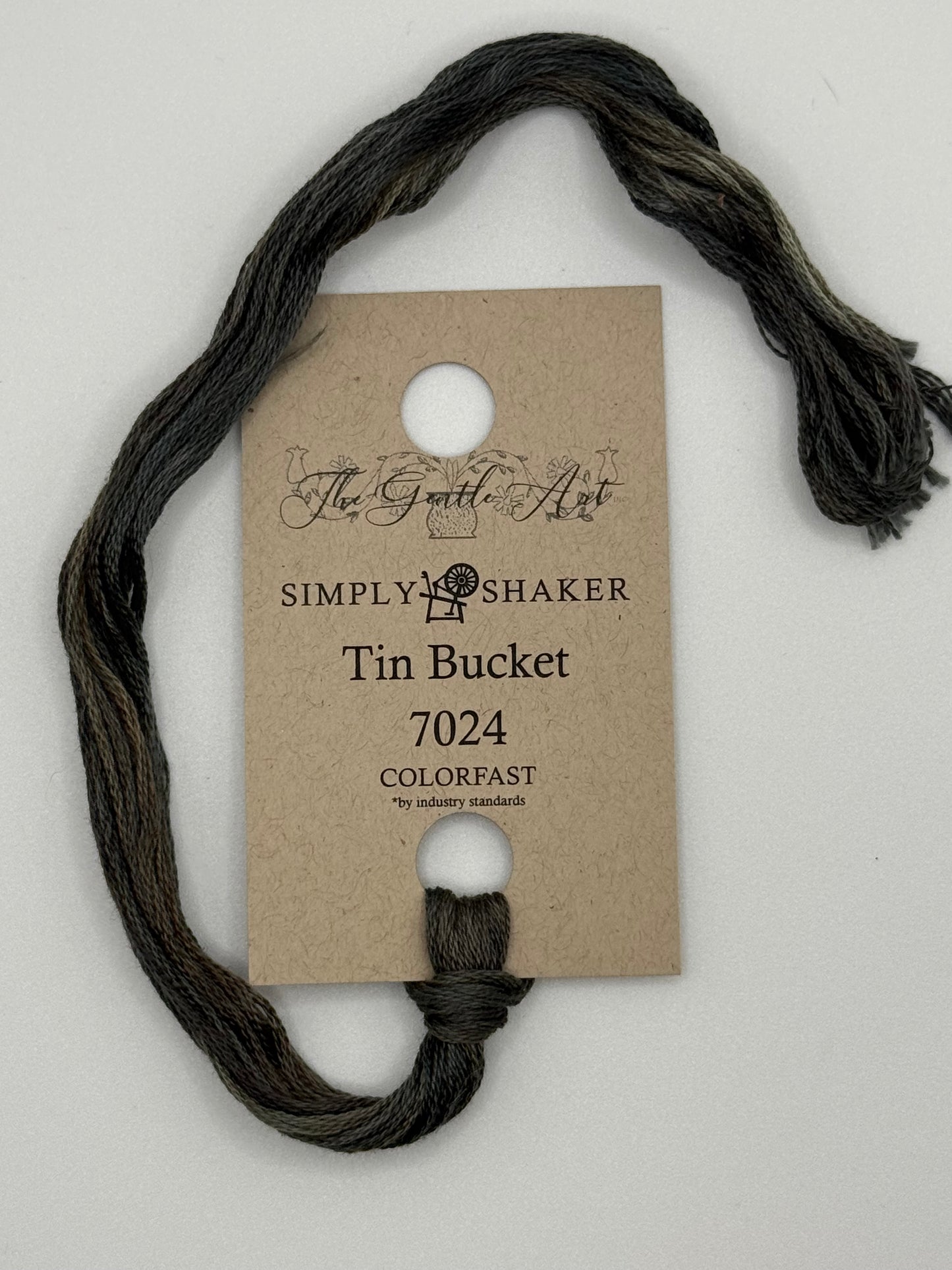 7024 Tin Bucket | 6 Strand Embroidery Floss by The Gentle Art