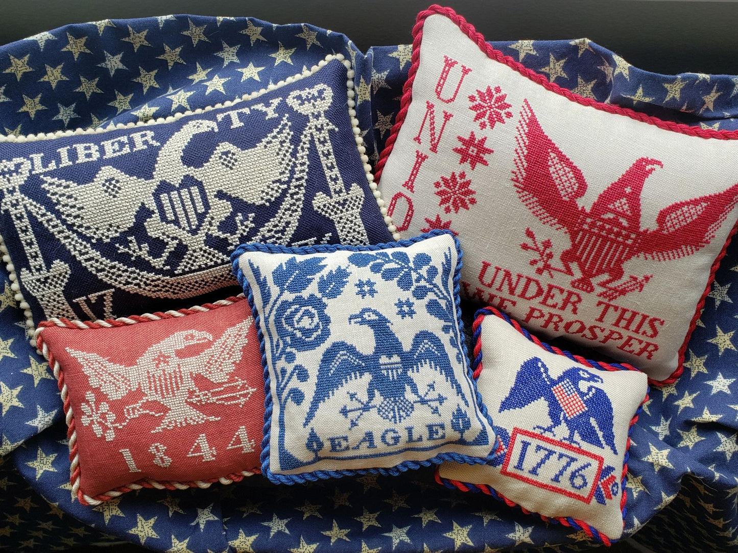 ✓ A Congress of Eagles by Sirens Stitchworks