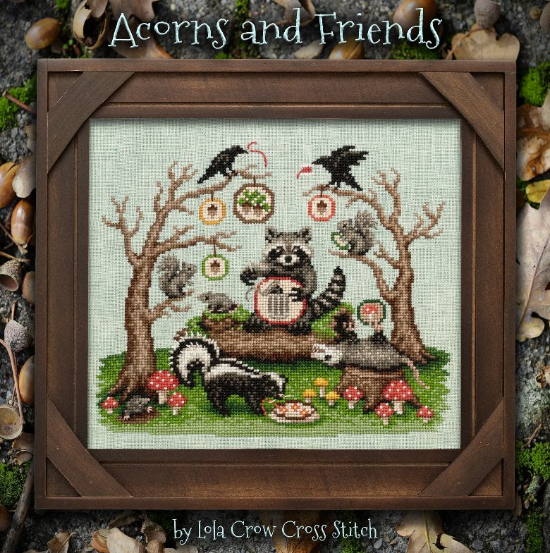 ✩Preorder✩ Acorns and Friends by Lola Crow