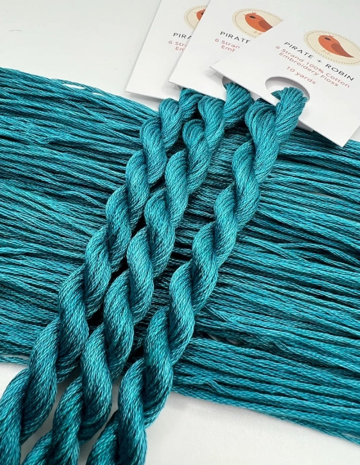 Algae | 6 Strand Embroidery Floss by Pirate + Robin