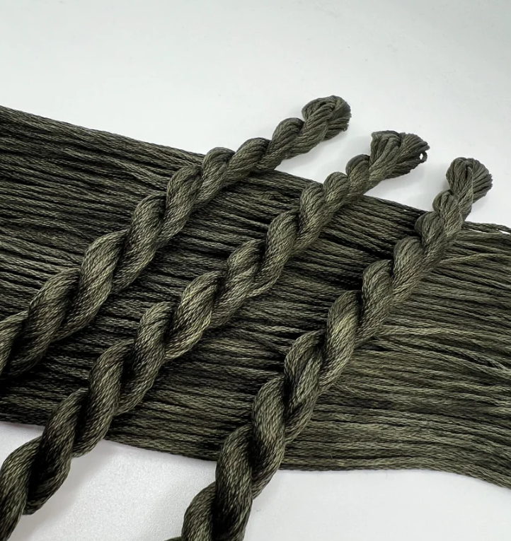 Army | 6 Strand Embroidery Floss by Pirate + Robin