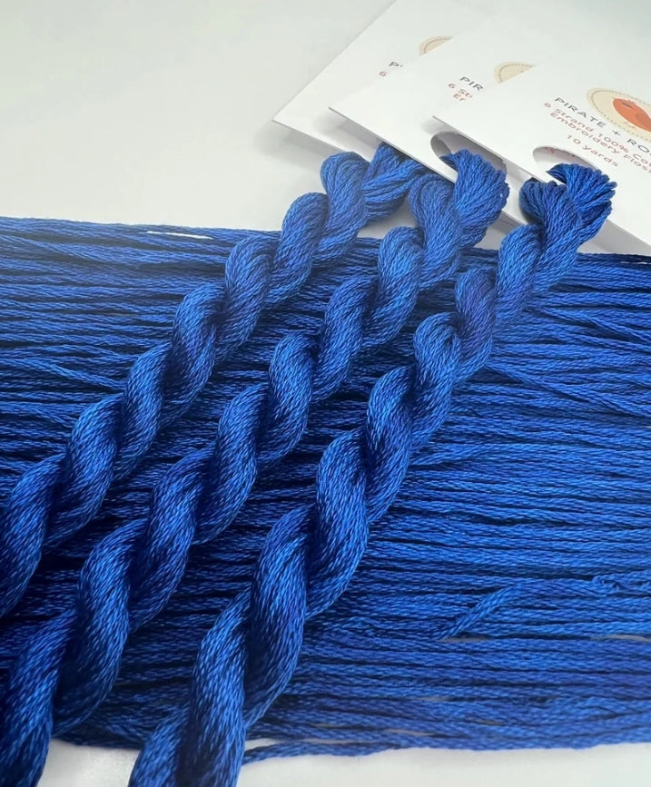 Azure | 6 Strand Embroidery Floss by Pirate + Robin