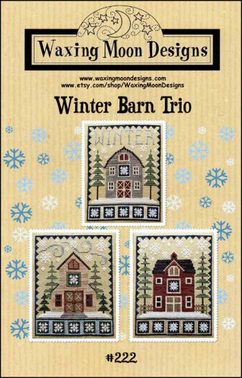 ✓ Winter Barn Trio by Waxing Moon Designs