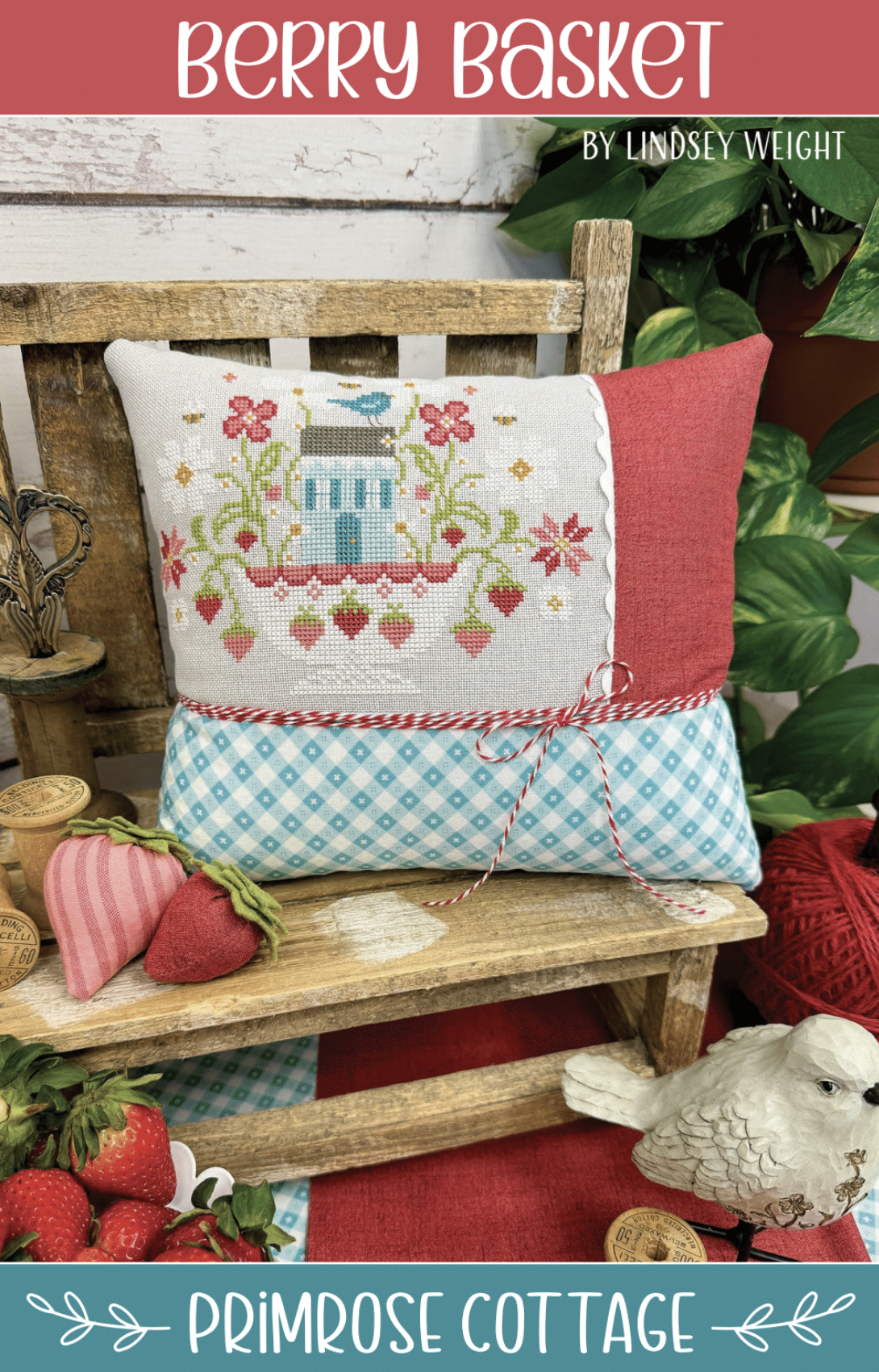 Berry Basket by Primrose Cottage Stitches