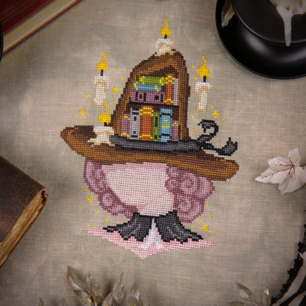 Book Witch by The Stitch Crypt