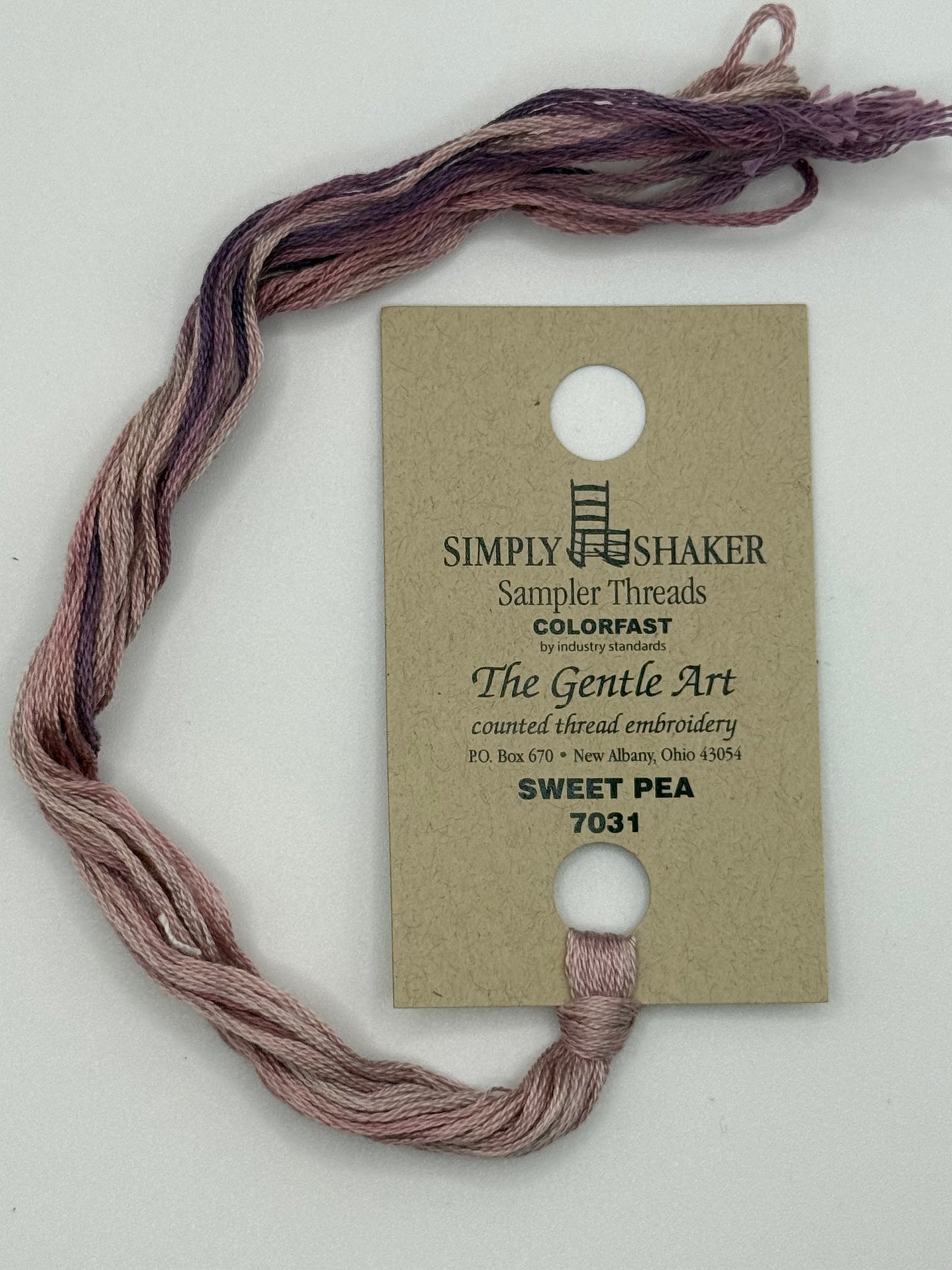 7031 Sweet Pea | 6 Strand Embroidery Floss by The Gentle Art