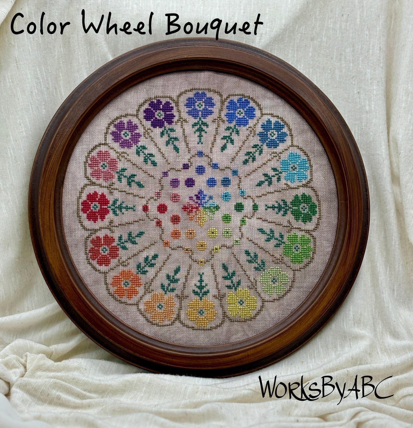 ✩Preorder✩ Color Wheel Bouquet by WorksByABC