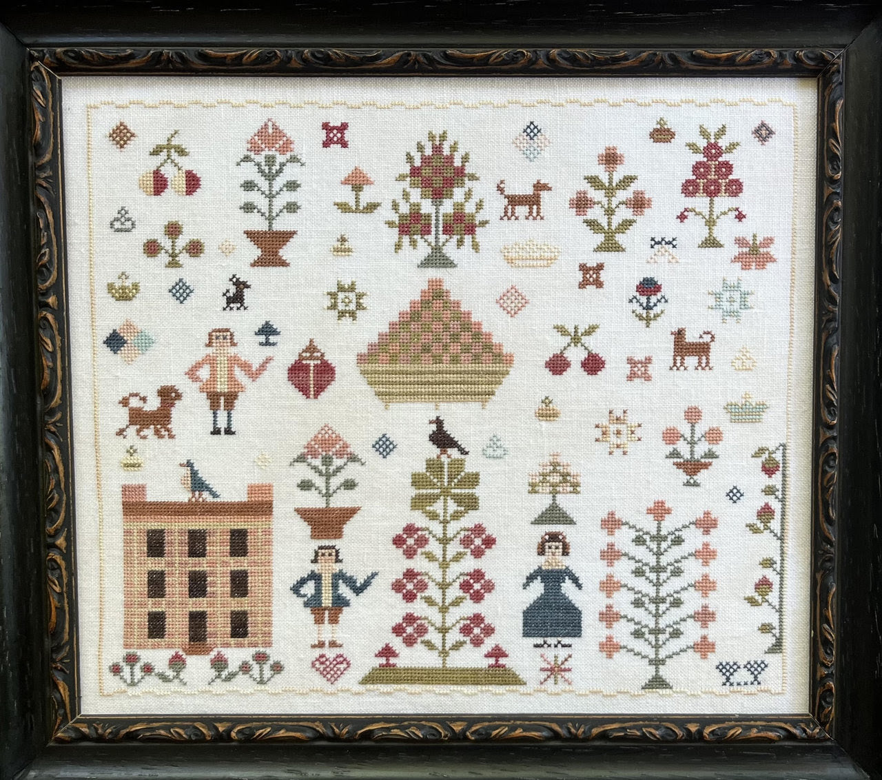 Milady’s Courting Conundrum from Running with Needles and Thread for Needlework Marketplace