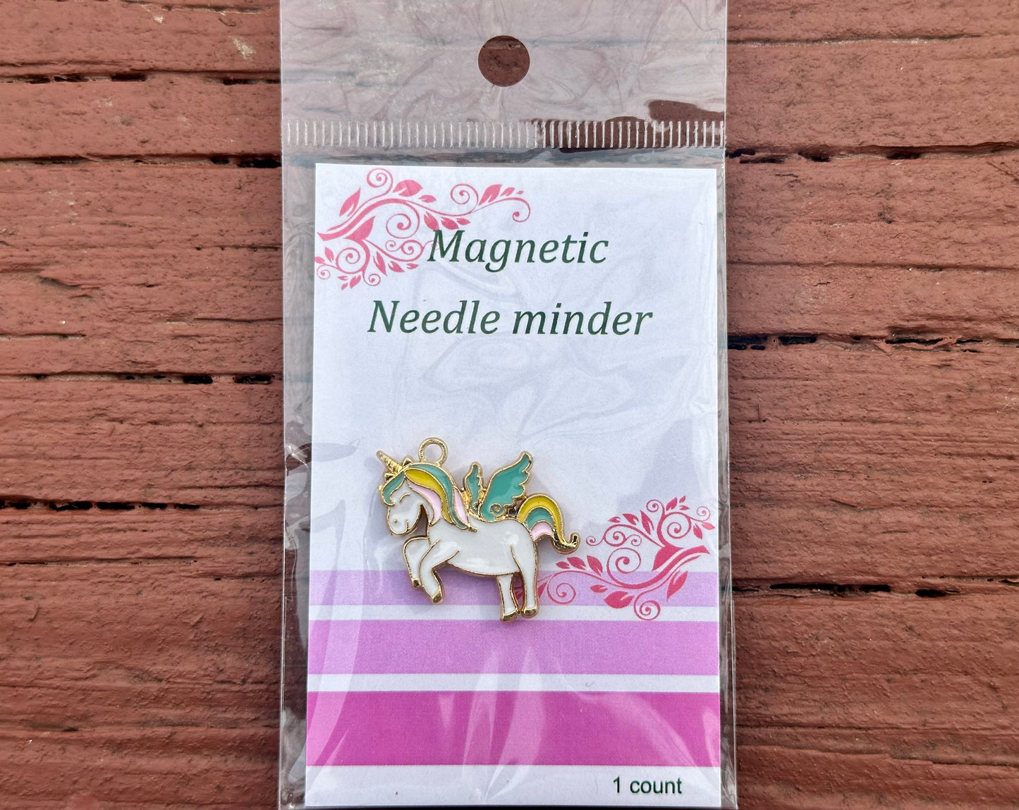 Enamel Needle Minder- Unicorn