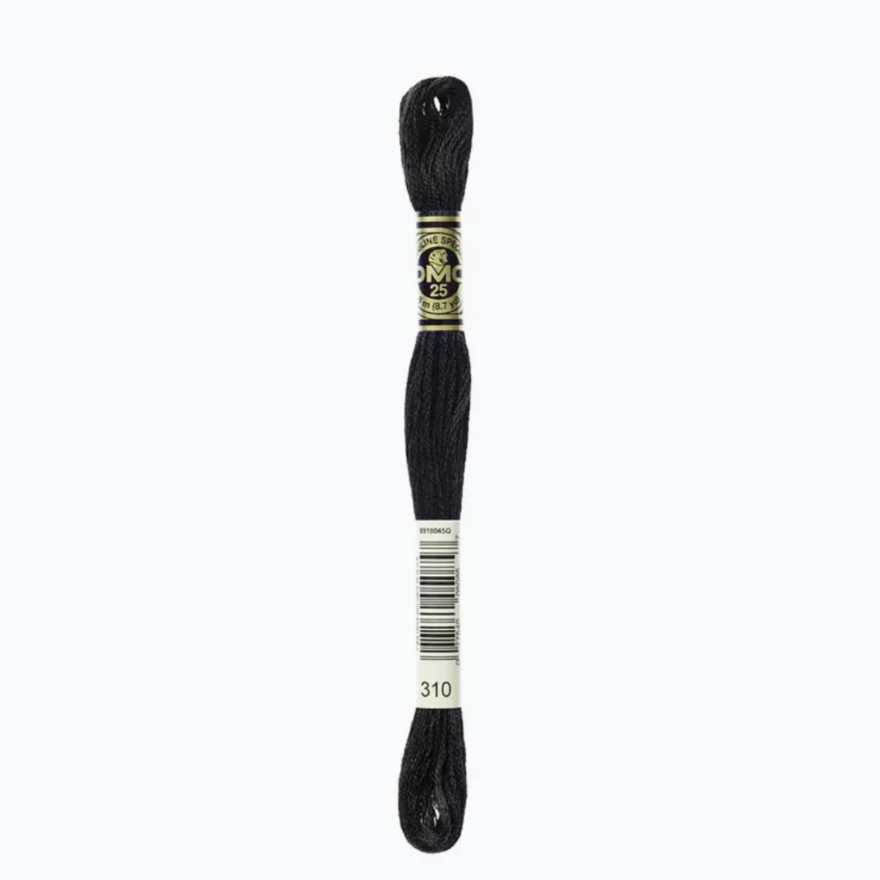 DMC 6 Strand Cotton Embroidery Floss #310 -Black